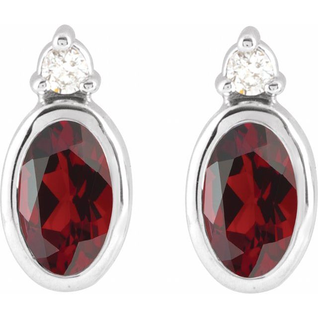 Natural Mozambique Garnet | Oval | 5 x 3mm
