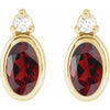 Natural Mozambique Garnet | Oval | 5 x 3mm