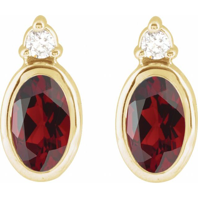 Natural Mozambique Garnet | Oval | 5 x 3mm