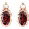 Natural Mozambique Garnet | Oval | 5 x 3mm