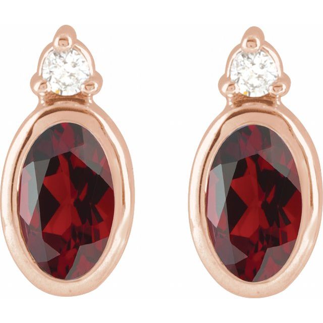 Natural Mozambique Garnet | Oval | 5 x 3mm