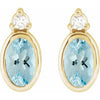 Natural Aquamarine | Oval | 5 x 3mm
