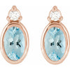 Natural Aquamarine | Oval | 5 x 3mm