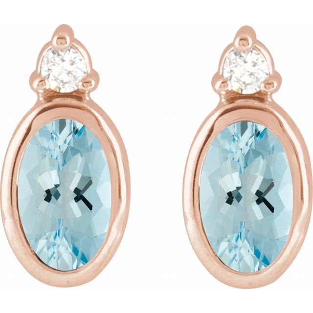 Natural Aquamarine | Oval | 5 x 3mm