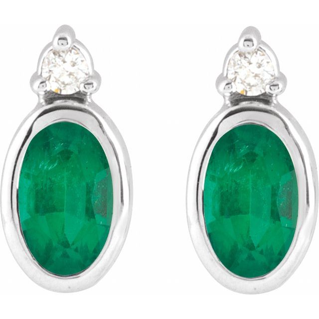 Lab-Grown Emerald | Oval | 5 x 3mm | Natural Emerald | Oval | 5 x 3mm