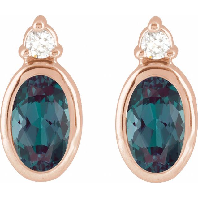 Lab-Grown Alexandrite | Oval | 5 x 3mm