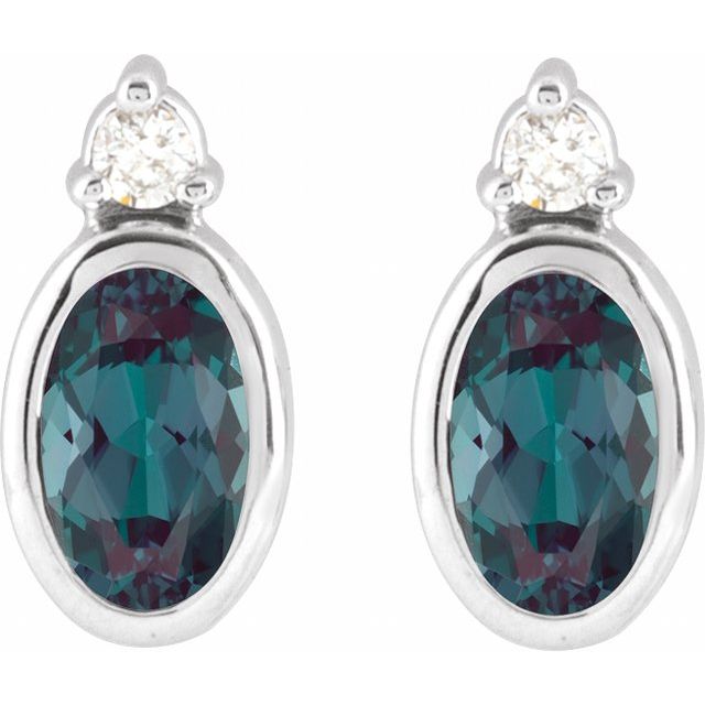 Lab-Grown Alexandrite | Oval | 5 x 3mm