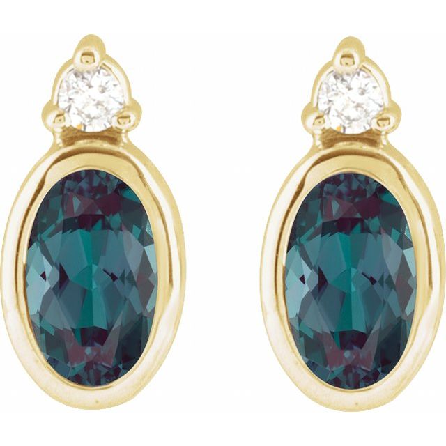 Lab-Grown Alexandrite | Oval | 5 x 3mm