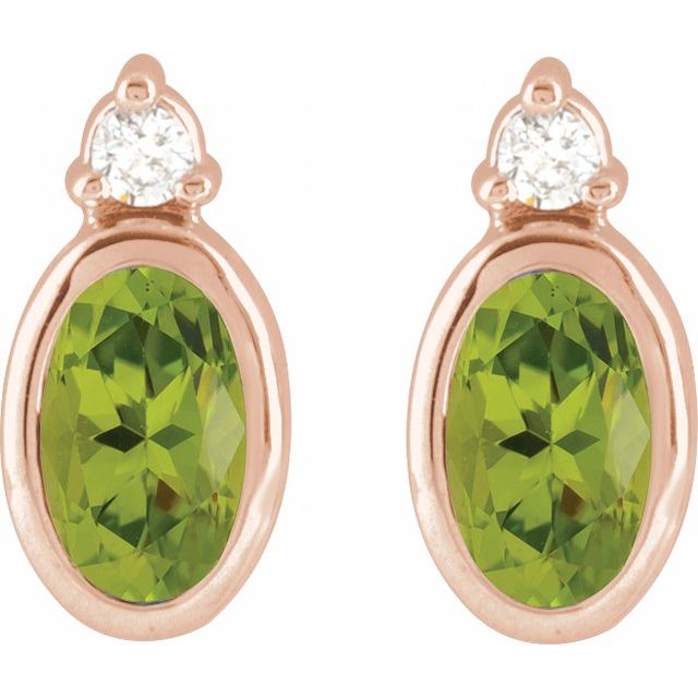 Natural Peridot | Oval | 5 x 3mm