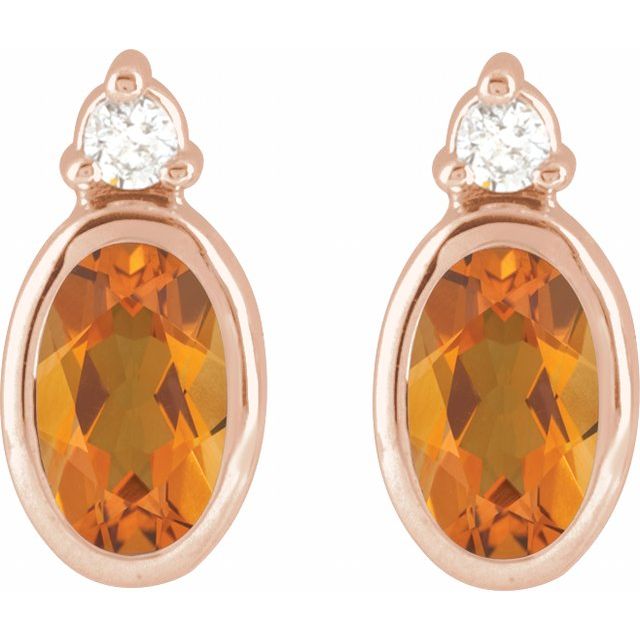 Natural Citrine | Oval | 5 x 3mm