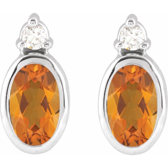 Natural Citrine | Oval | 5 x 3mm