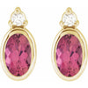 Natural Pink Tourmaline | Oval | 5 x 3mm