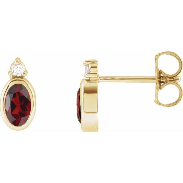 Natural Mozambique Garnet | Oval | 5 x 3mm