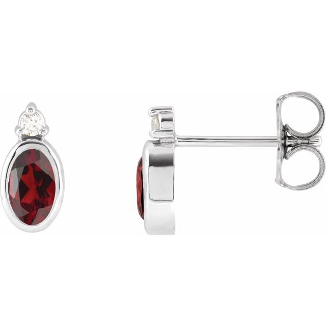 Natural Mozambique Garnet | Oval | 5 x 3mm