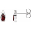 Natural Mozambique Garnet | Oval | 5 x 3mm