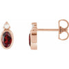 Natural Mozambique Garnet | Oval | 5 x 3mm