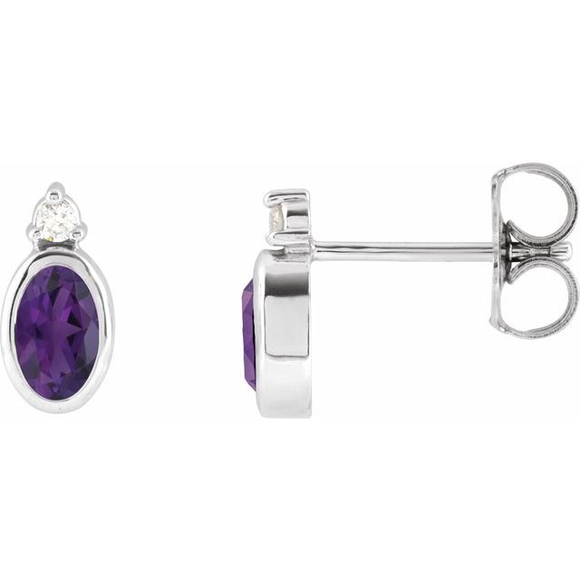 Natural Amethyst | Oval | 5 x 3mm