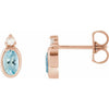 Natural Aquamarine | Oval | 5 x 3mm
