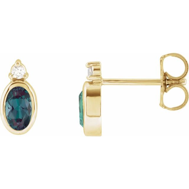 Lab-Grown Alexandrite | Oval | 5 x 3mm