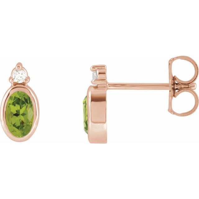Natural Peridot | Oval | 5 x 3mm