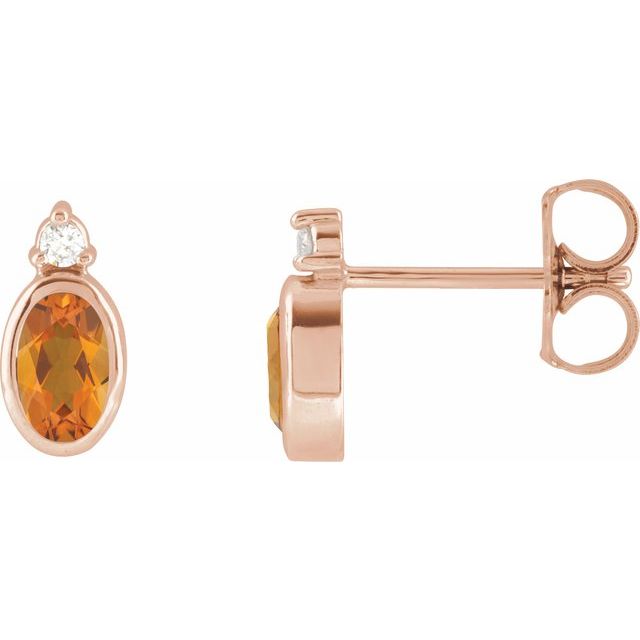 Natural Citrine | Oval | 5 x 3mm