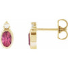 Natural Pink Tourmaline | Oval | 5 x 3mm