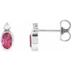 Natural Pink Tourmaline | Oval | 5 x 3mm