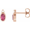 Natural Pink Tourmaline | Oval | 5 x 3mm
