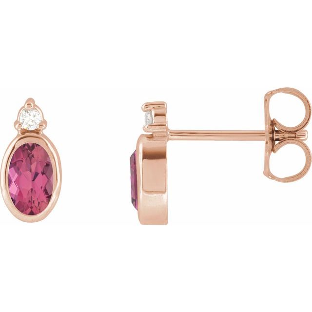 Natural Pink Tourmaline | Oval | 5 x 3mm