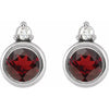 Natural Mozambique Garnet | Round | 4mm