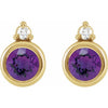 Natural Amethyst | Round | 4mm