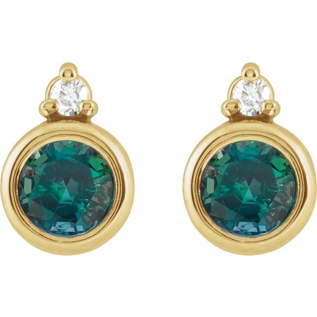 Lab-Grown Alexandrite | Round | 4mm