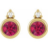 Natural Ruby | Round | 4mm | Lab-Grown Ruby | Round | 4mm