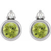Natural Peridot | Round | 4mm
