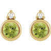 Natural Peridot | Round | 4mm