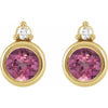 Natural Pink Tourmaline | Round | 4mm