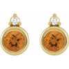 Natural Citrine | Round | 4mm