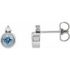 Natural Aquamarine | Round | 4mm