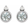 Natural White Sapphire | Round | 4mm