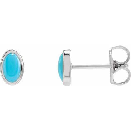 Natural Turquoise | Oval | 5 x 3mm