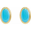 Natural Turquoise | Oval | 5 x 3mm