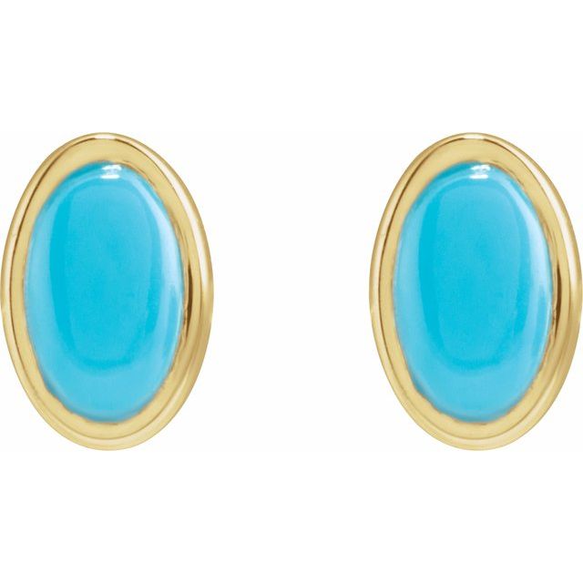 Natural Turquoise | Oval | 5 x 3mm