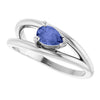 Natural Tanzanite | Pear | 6 x 4mm