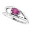 Natural Pink Tourmaline | Pear | 6 x 4mm