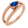 Lab-Grown Blue Sapphire | Pear | 6 x 4mm