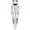 Lab-Grown Ruby | Pear | 6 x 4mm