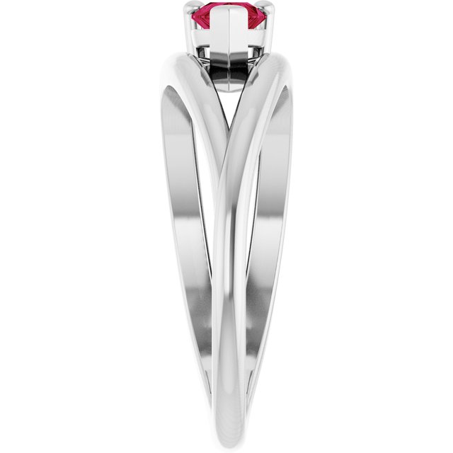 Lab-Grown Ruby | Pear | 6 x 4mm
