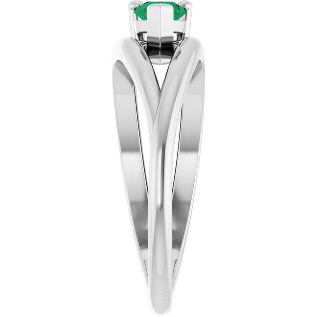 Lab-Grown Emerald | Pear | 6 x 4mm