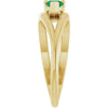Lab-Grown Emerald | Pear | 6 x 4mm