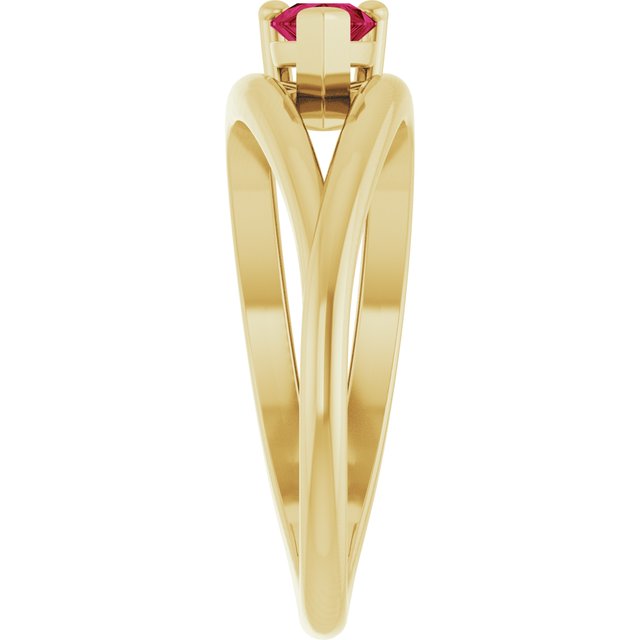 Lab-Grown Ruby | Pear | 6 x 4mm